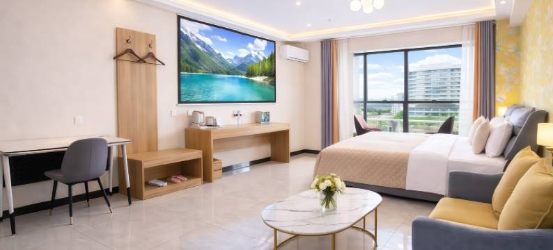 偶遇观影酒店(新乡市政府高铁东站店)图片