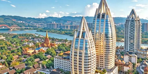 優邑·Lanna Resort|瀾江傣風觀景美宿(景洪告莊星光夜市店)