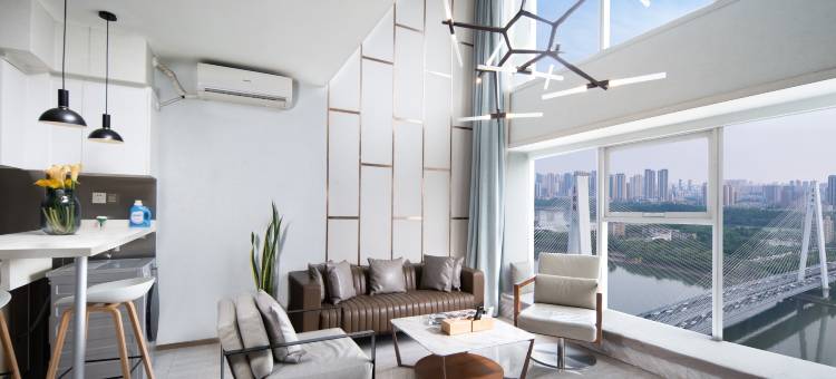 悠然·江景loft套房酒店(越秀财富中心硚口路地铁站店)图片