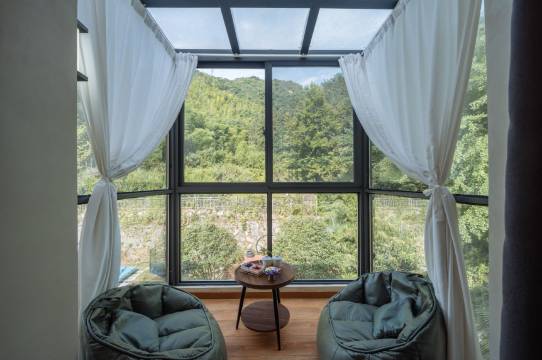 燕栖湖湾Holiday Villa山水庭院丨设计师轻奢美宿(九华山店)图片