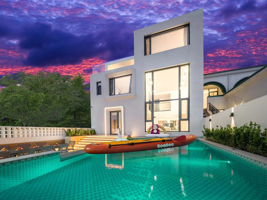 漫花居·Villa网红泳池独院村墅