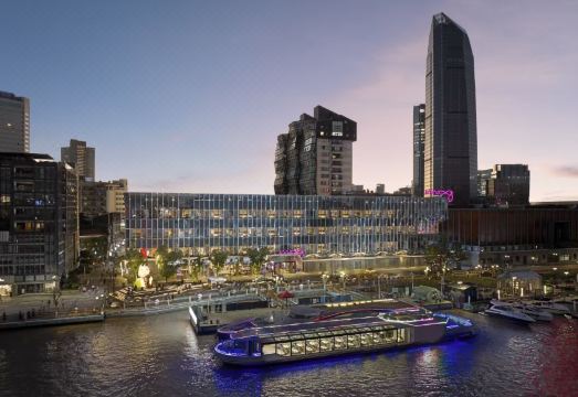 宁波老外滩万豪Moxy酒店外景图