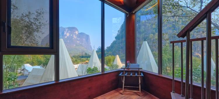 山水笙美星空下帐篷度假酒店(阳朔十里画廊遇龙河店)图片