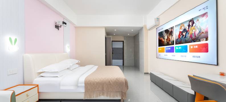 栖畔轻雅酒店(三门峡体育中心店)图片