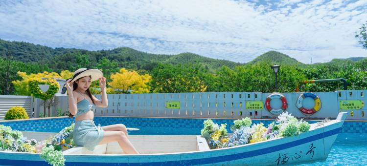 安吉栖心山隐·溪上秋千Valley Villa山野溯溪美拍亲子汤泉美宿图片