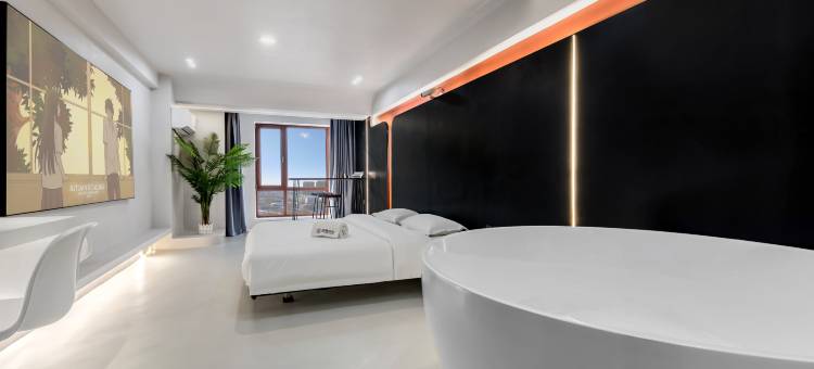 暖幢·艺术城宿(哈尔滨西站万达广场店)图片