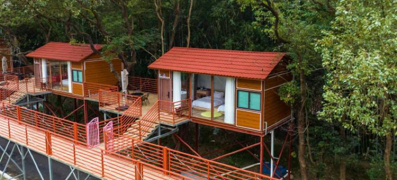 鱼水空中河畔民宿图片