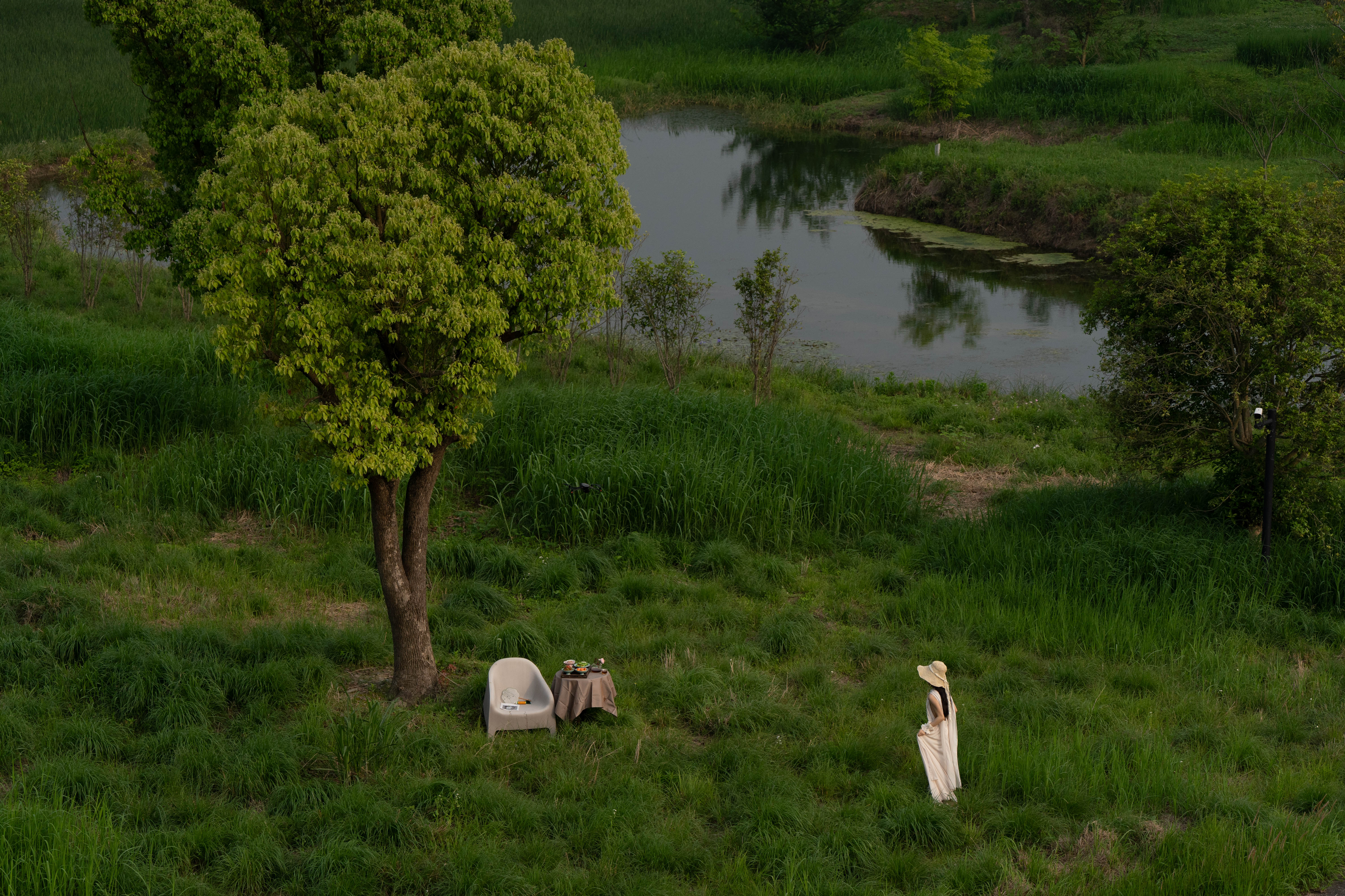 Hangzhou Lushan  Yaji Homestay (Liangzhu Ancient City Ruins Park Branch)Over view