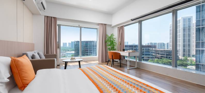 南京万公馆智慧酒店(浦口万汇城地铁站青奥体育公园体育馆店)图片