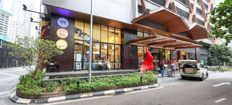 吉隆坡Scarletza公寓近双子塔KLCC柏威年 无边泳池 By Gravity(Scarletz KLCC @ Apartments By Gravity 【6mins Kuala Lumpur Tower(KL Tower) + Rooftop Infnity pool】)图片