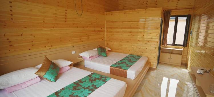 白沙湾临海木屋民宿图片