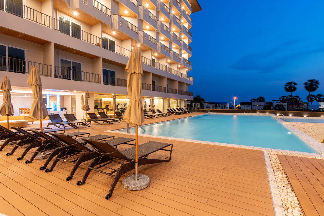 Jomtien Thani Hotel Over view