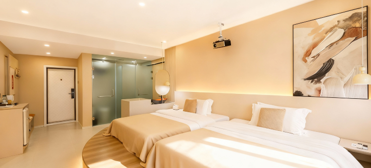 青禾•漫居｜COURTYARD•ARTWORK庭园民宿(延吉延边大学网红墙店)图片