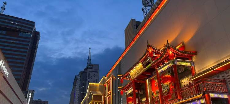 千里行酒店(石家庄新百广场湾里庙步行街店)图片