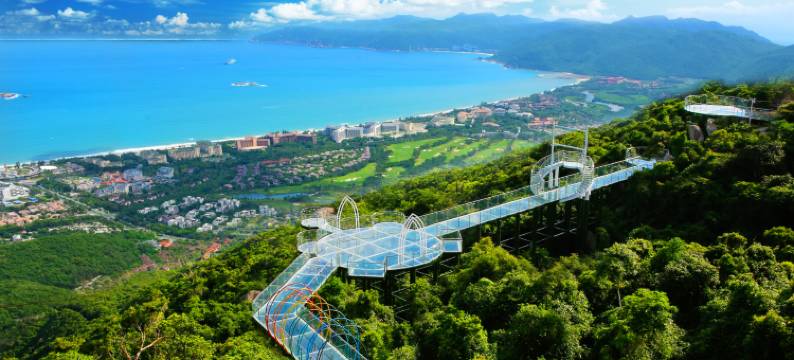 三亚亚龙湾人间天堂-鸟巢度假村图片