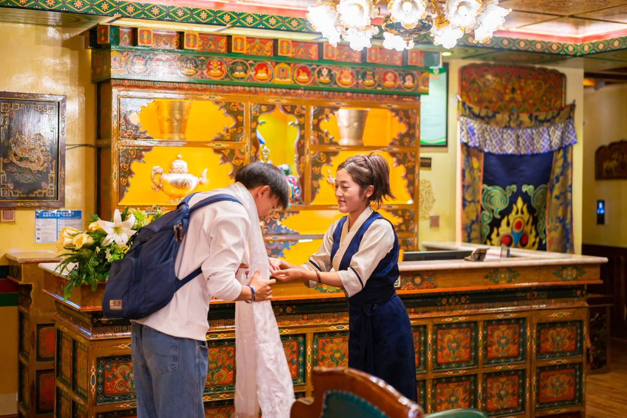 拉萨龙布仓观景供氧藏式别院(布达拉宫店)图片