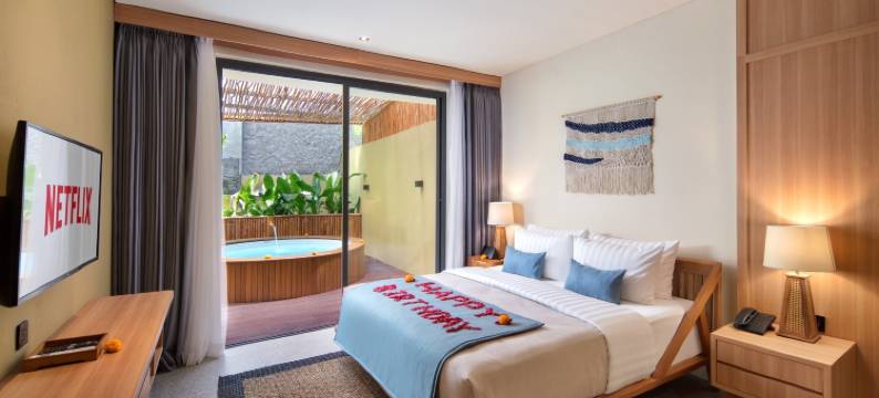 仓谷卡巴纳度假村及水疗中心 - 由Ini Vie酒店管理(Canggu Cabana Beach Resort By Ini Vie Hospitality)图片