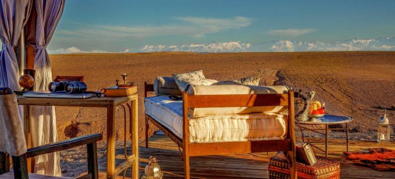 中卫漠野沙海露营地图片