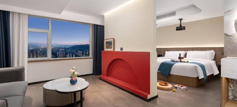 铂雅未来-YOUNG IS FASHION酒店(龙口博商购物广场振华商厦店)图片