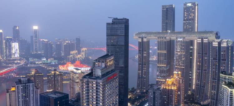 重庆解放碑洪崖洞江景希尔顿欢朋酒店图片