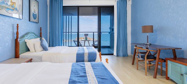 石狮|海上朴舍SCENICCENTER海景度假酒店(黄金海岸洛伽寺店)图片