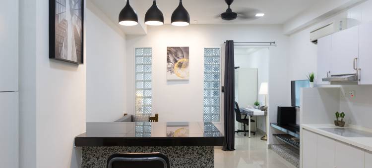 梳帮双威泰莱舒适一室房|齐全小厨房|洗衣机(SS15 Courtyard First Subang Cozy Studio with WIFI/TV Box)图片