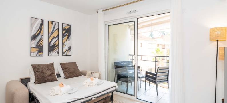 Modern apartment with terraces, parking - Cannes图片