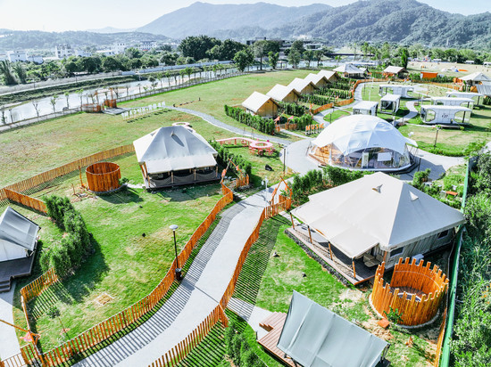 广州奔乐HIPCAMP帐篷营地(鸭洞河店)