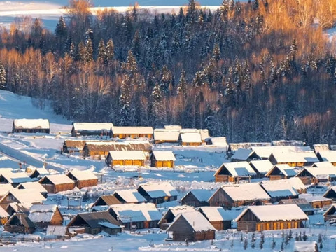 大菠萝山野派对|中古法式雪山观景度假民宿(喀纳斯景区店)