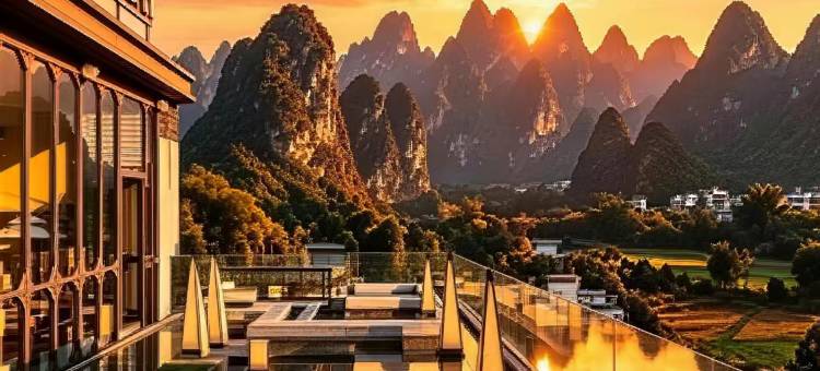 梦园·RESOR360°山水|星空泳池|温泉景观酒店(十里画廊遇龙河店)图片