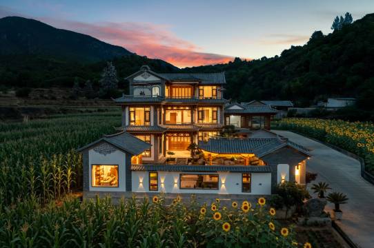借山望野·全幅山景|天然鲜氧|Peak·设计师私墅(沙溪古镇店)图片