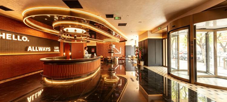 奥维斯设计师酒店(涧西万达牡丹广场地铁站店)图片