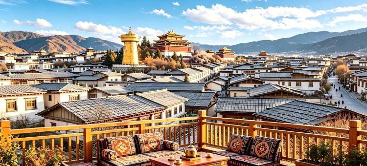 香格里拉冈仁波齐客栈(独克宗古城大佛寺转经筒店)图片