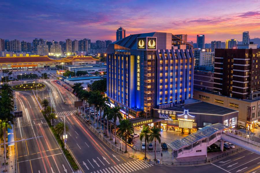珠海金葉五洲皇冠酒店(拱北口岸高鐵站店)