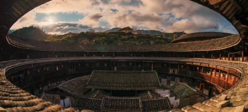 龙岩初溪土楼余庆楼客栈图片