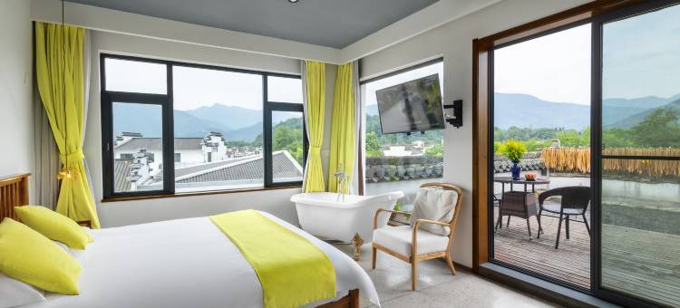 宏村看山旅行艺术客栈图片