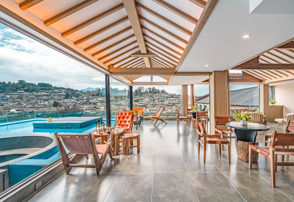 丽江斐奈·古城全景艺术度假酒店（丽江古城大水车店）外景图