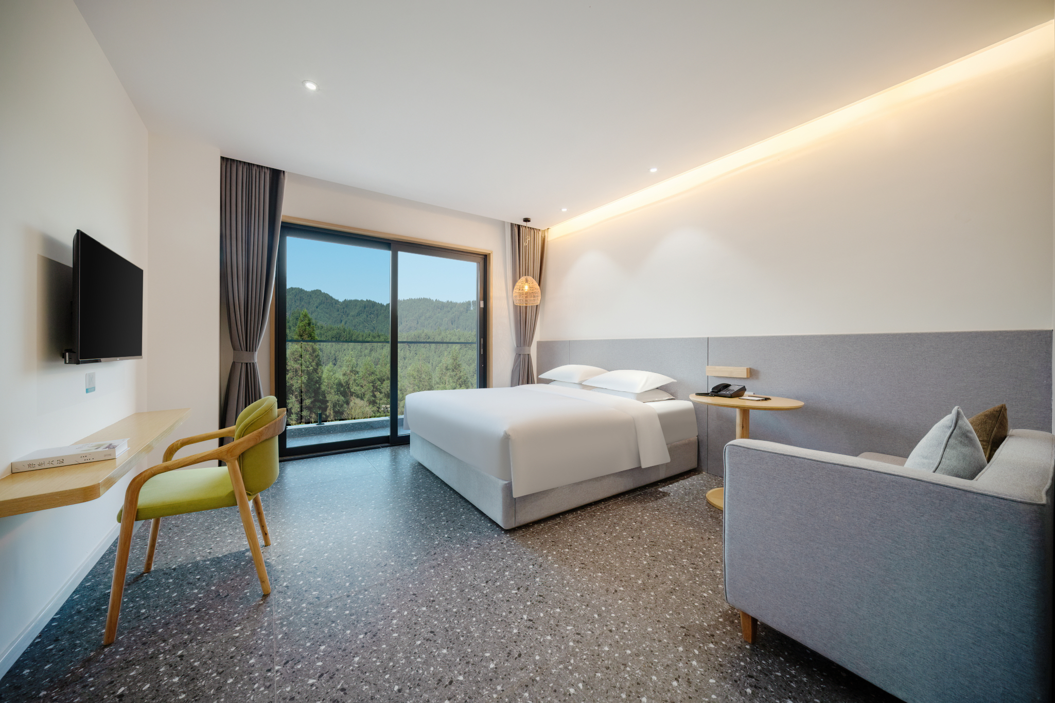 Tingyi Hotel Wawu Mountain Over view