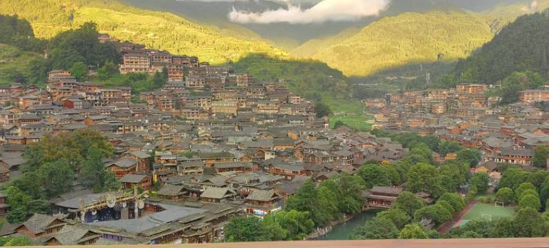 西江观景台传说高空全景度假美宿客栈图片