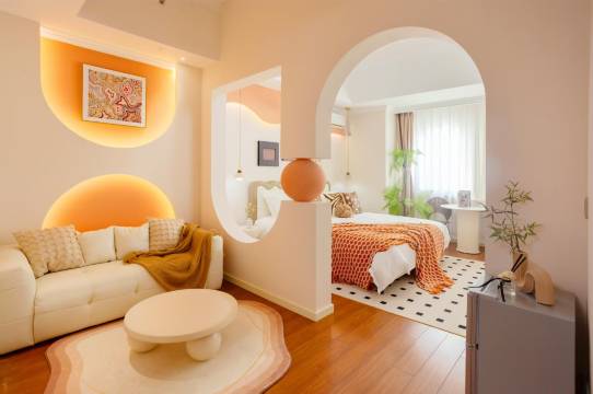 悦见美佳精品民宿(乌海万达广场店)