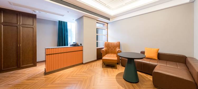 汕头高铁站珠江路美食街喆啡锐品酒店图片