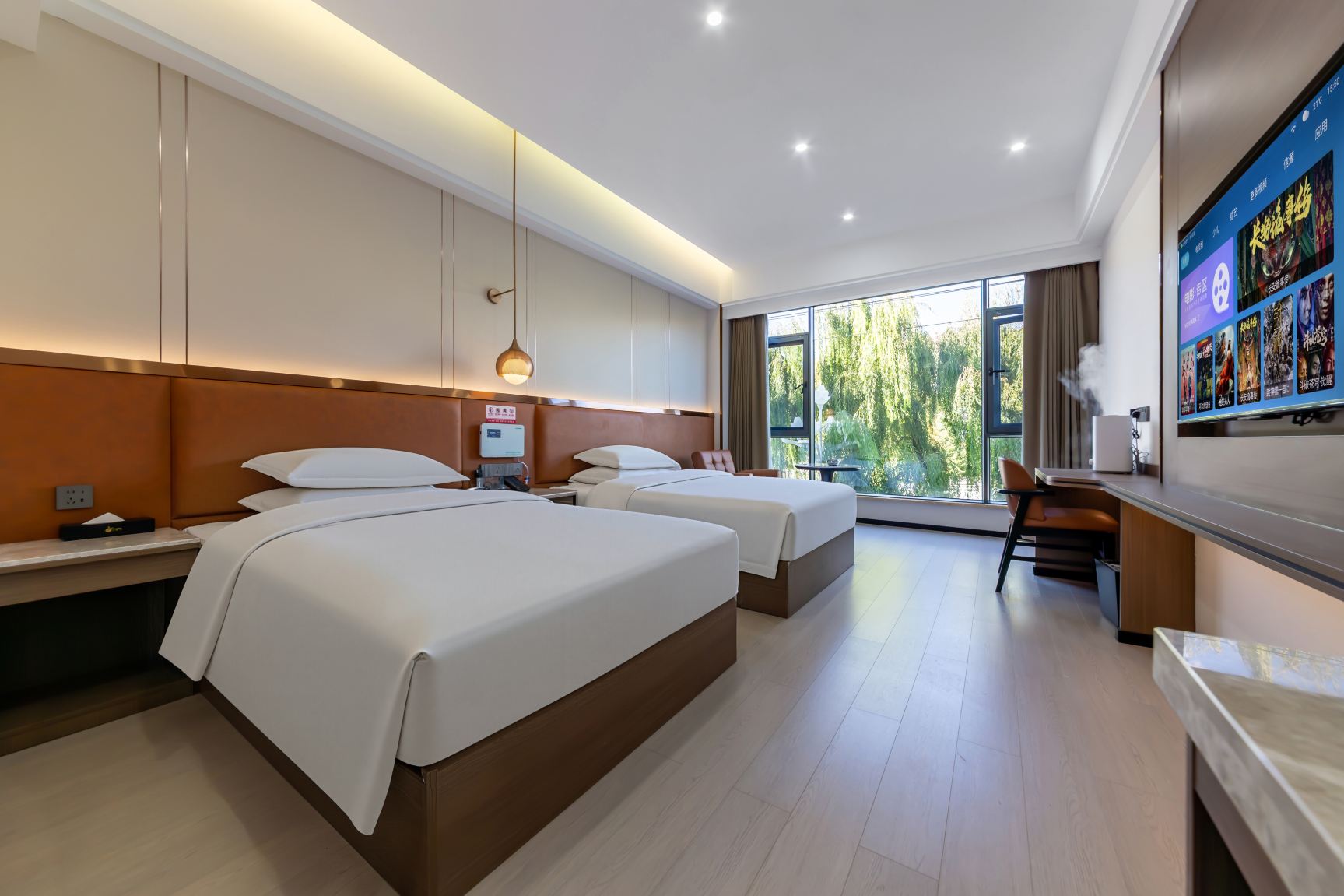 有氧逸居双床房（全屋智能+18H供氧+顶楼布宫观景+加湿）