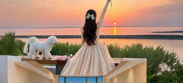 夕岚高空观景民宿(廊坊万达广场店)图片