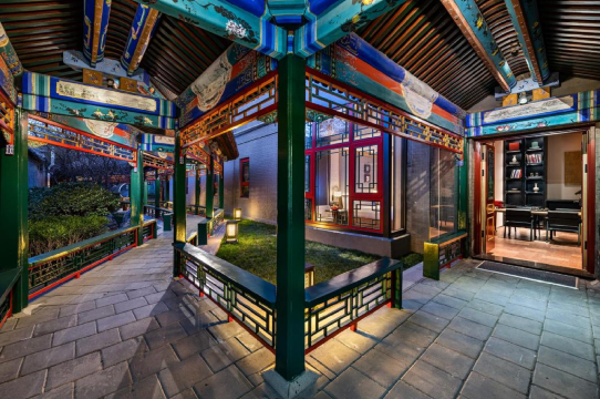 北京后海鼓楼四合院漫心府图片