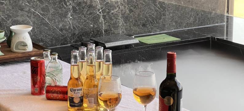 合肥庐江溪地阿兰若落日熔金图片