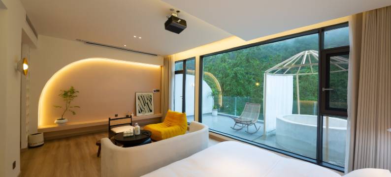 青城山水岸别苑私汤温泉民宿图片