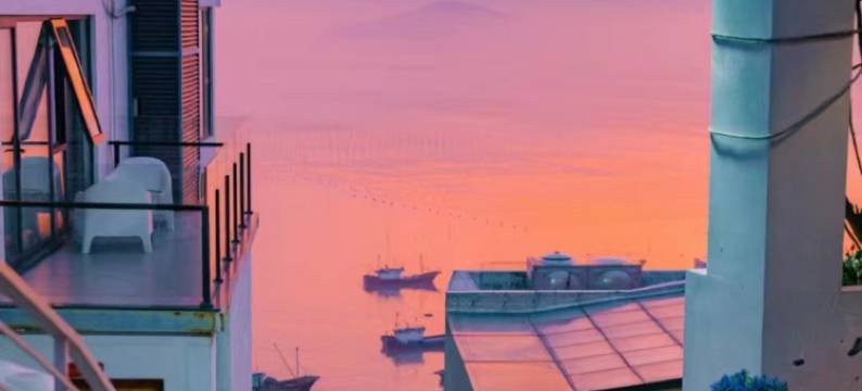 花筑·沐汐小筑·海天一线·霞明玉映·露台海景美宿(三沙东壁店)图片