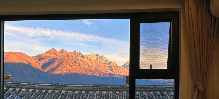 丽江与山与你雪山观景客栈图片
