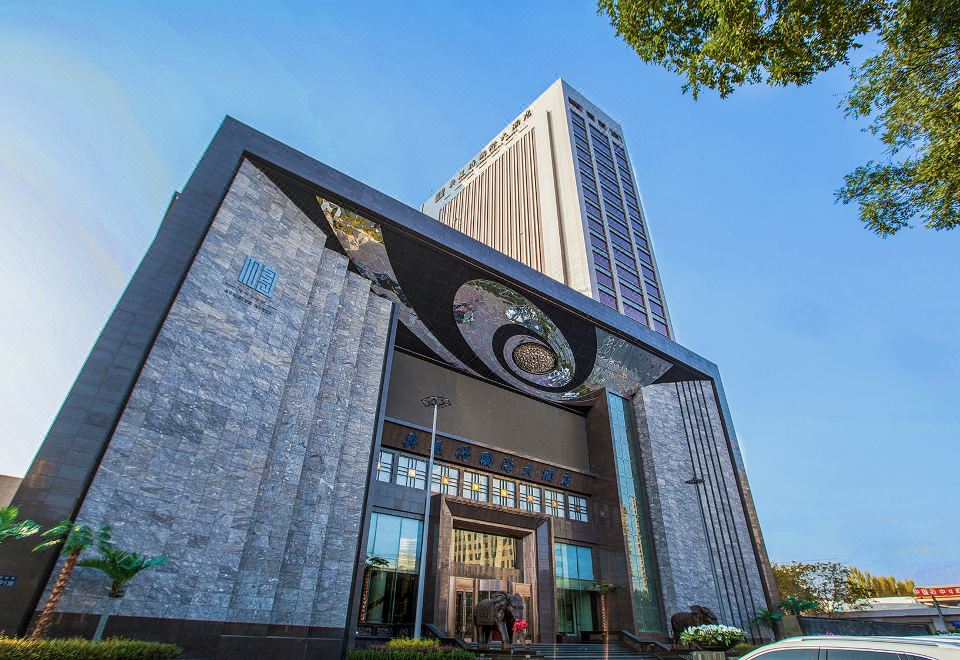 兰州奥美得国际大酒店外景图