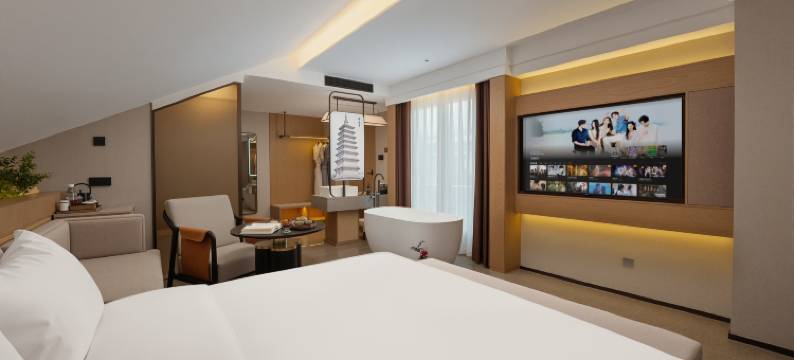 泊墨茶宿·筑境合院酒店(正定古城南城门店)图片